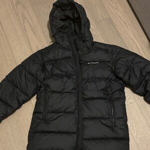 Columbia men’s Black Hooded winter Puffer Jacket(BRAND NEW WITH TAG)